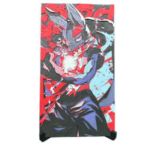Quadretto 3D Lucario – Pokémon