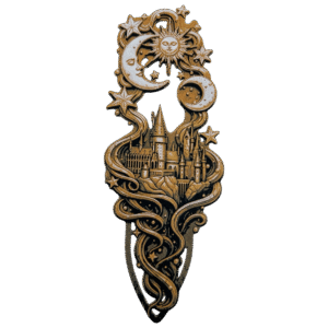 Segnalibro Harry Potter – Castello di Hogwarts in 3D